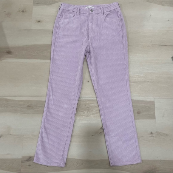 PacSun Lavender Corduroy Mom Jeans. Size Women's 27. High Rise. Purple. - Picture 4 of 13